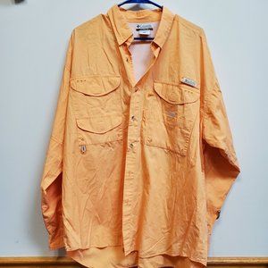 Columbia PFG Long Sleeve Shirt Size XL